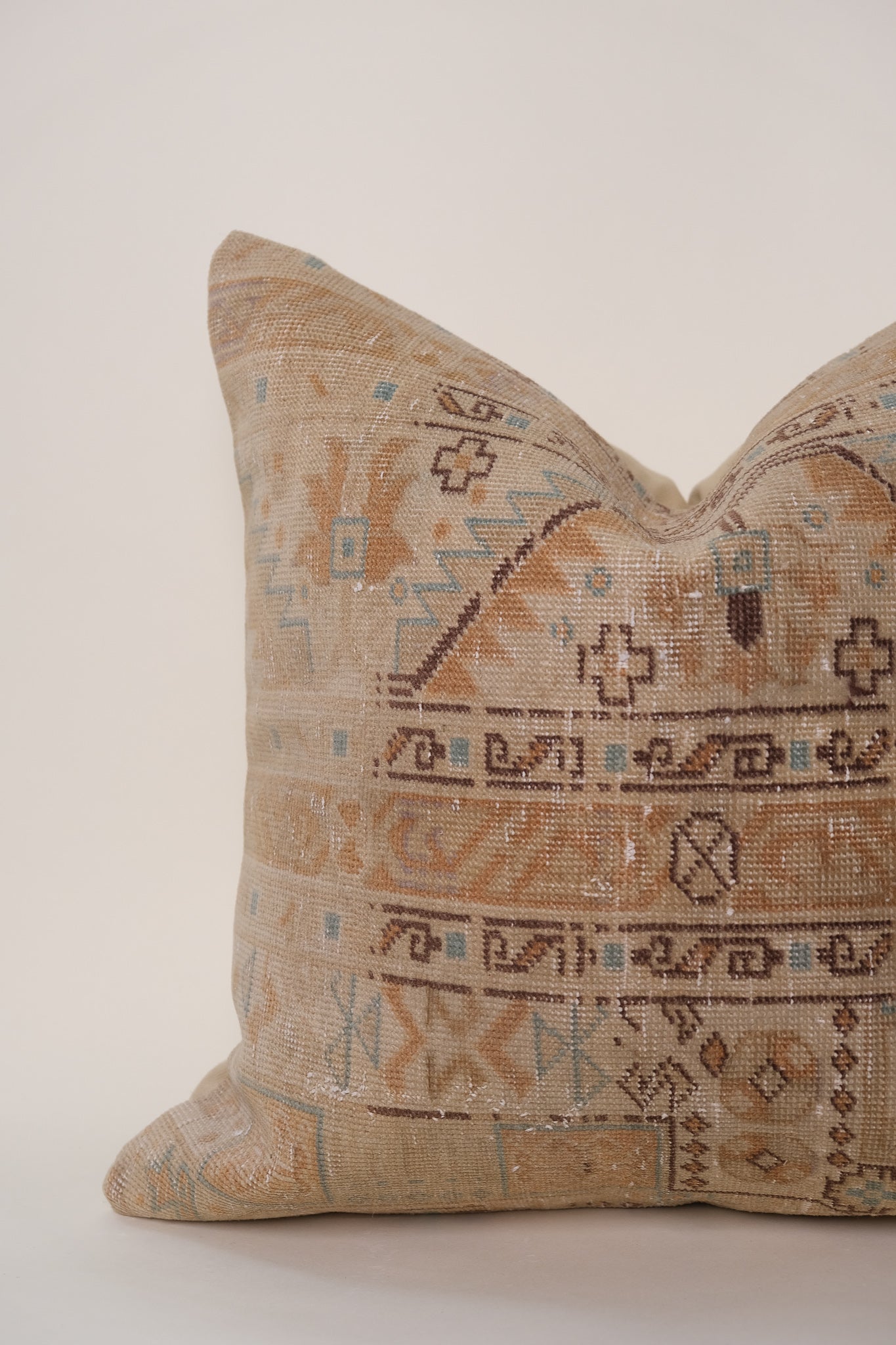 Aydin Turkish Vintage Rug Pillow No.2