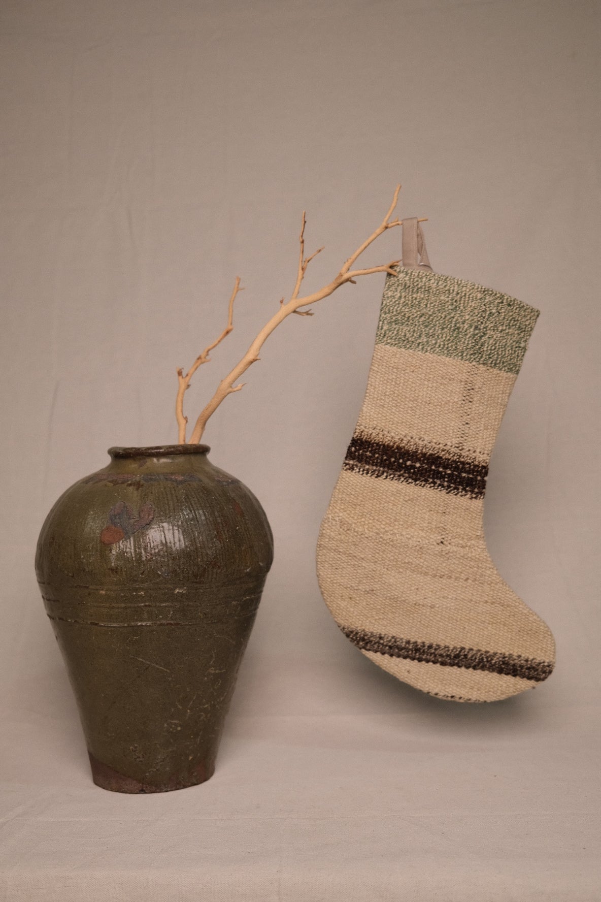 Holiday Vintage Stocking No.21