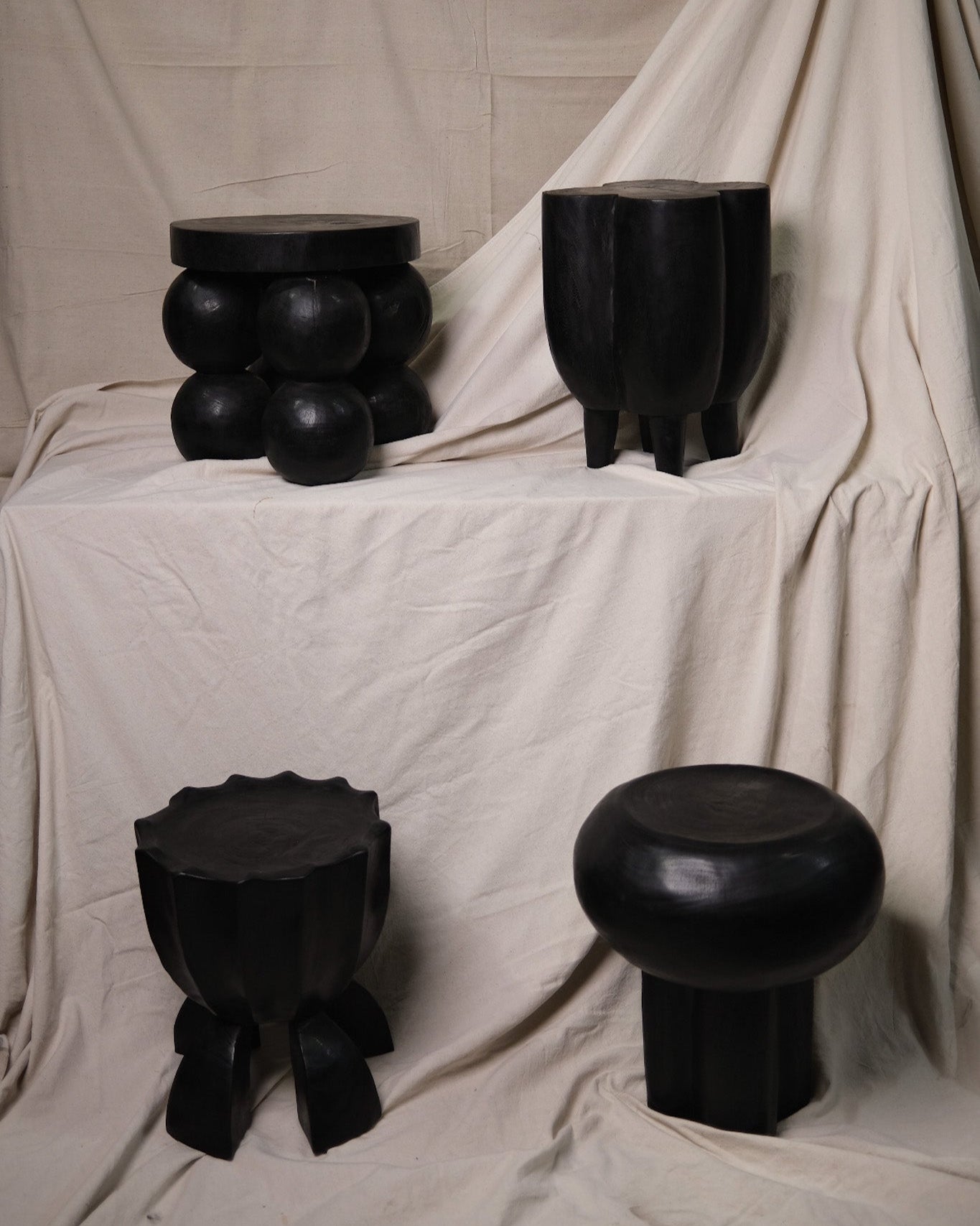 Volta Side Table Black