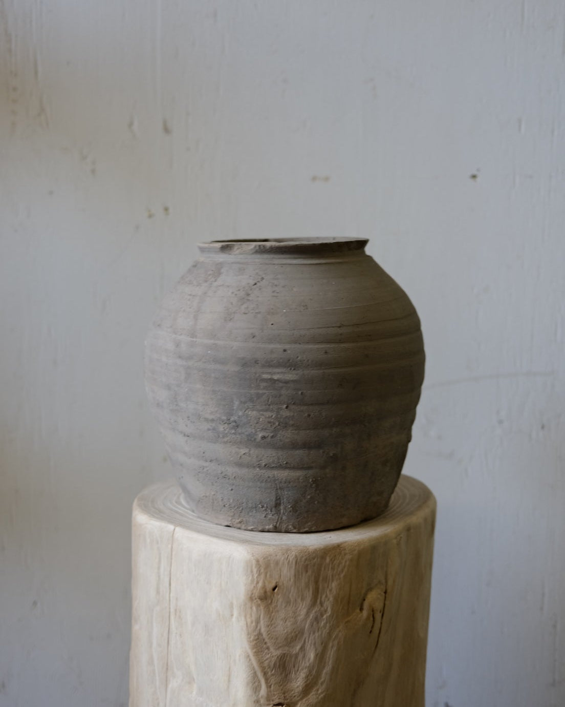 Large Gray Pot