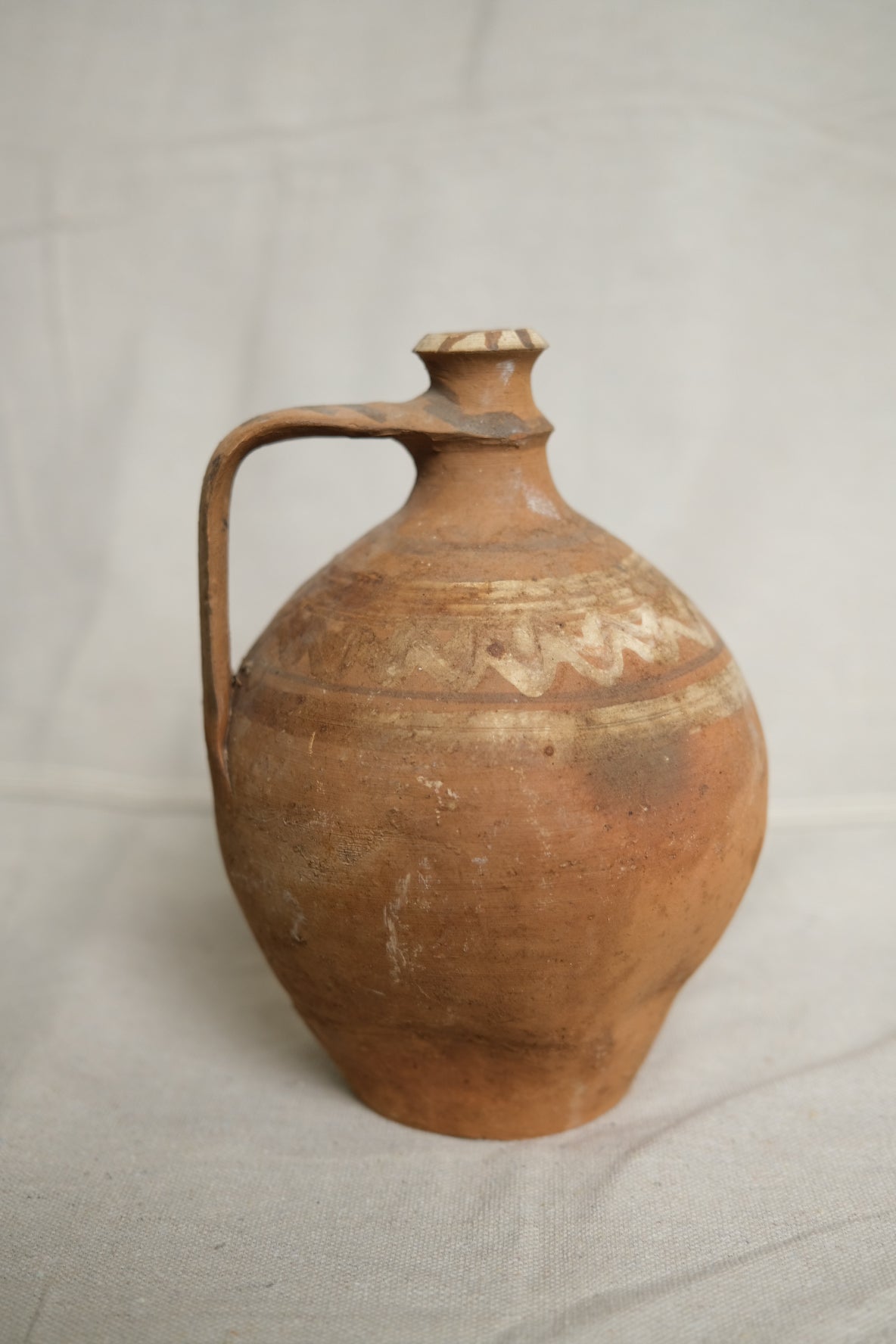 Vintage Hungaraian Clay Jug No.5