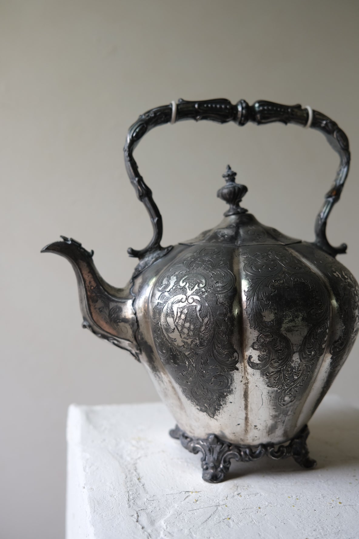 Victorian Silver Plated Teapot