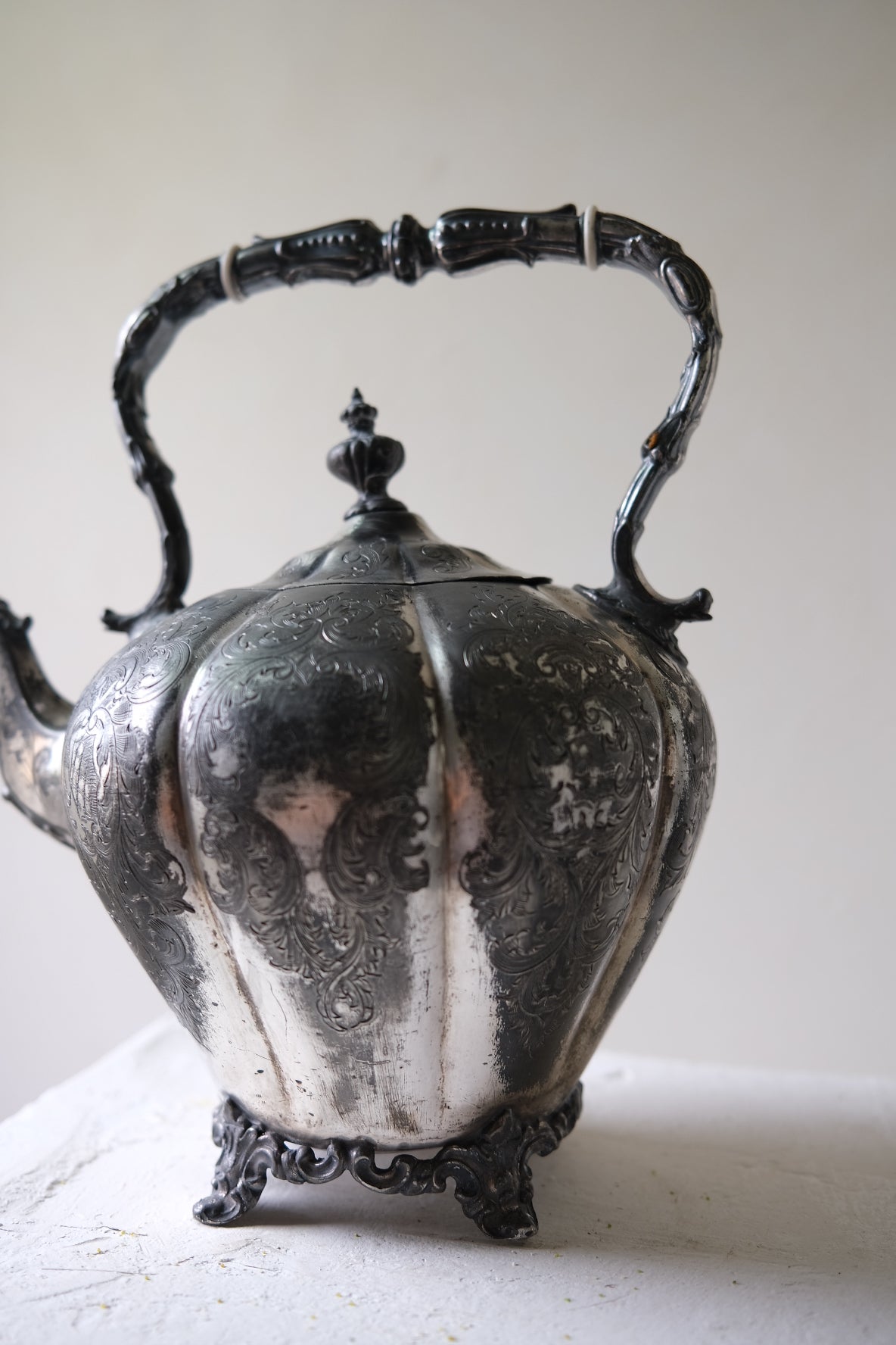 Victorian Silver Plated Teapot