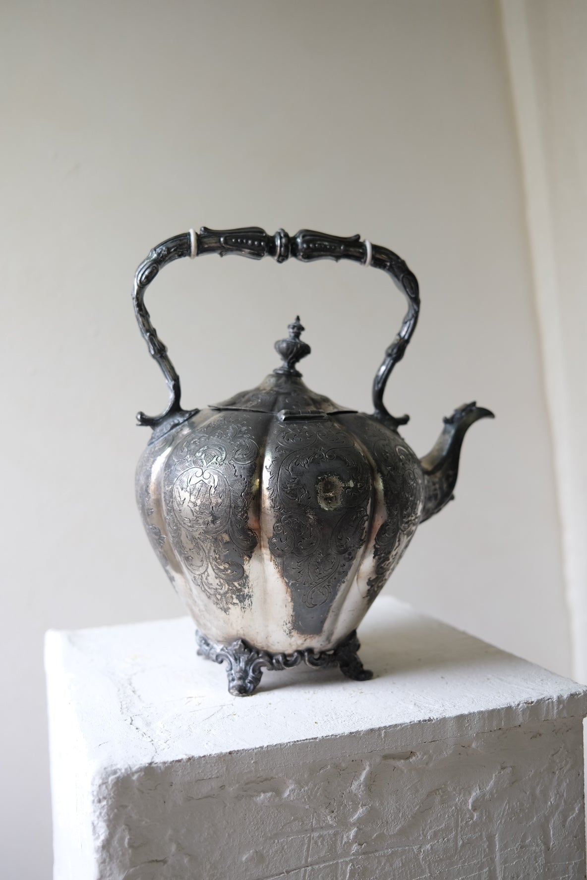 Victorian Silver Plated Teapot