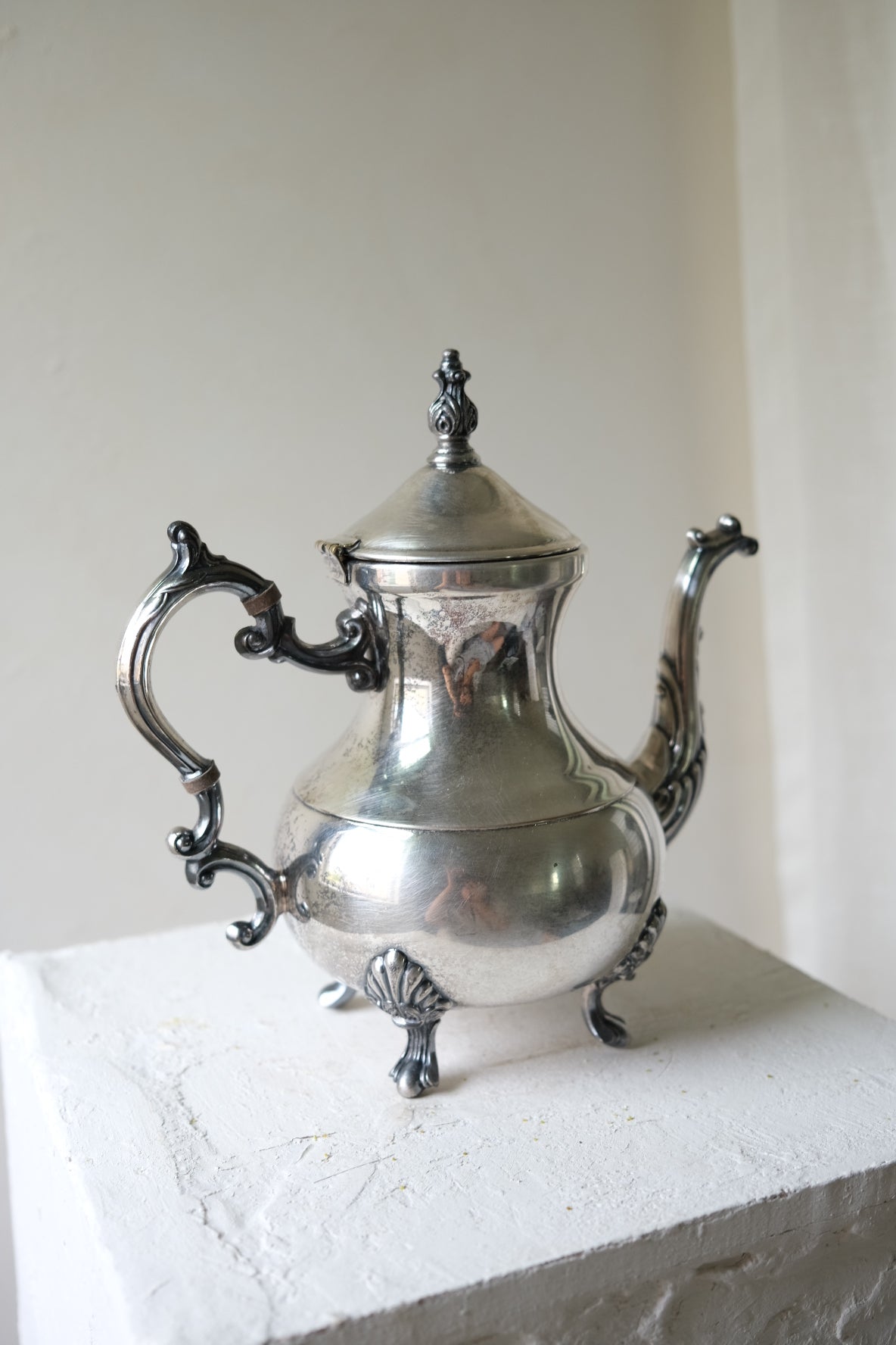 Edwardian Silver Plated Coffee/Teapot