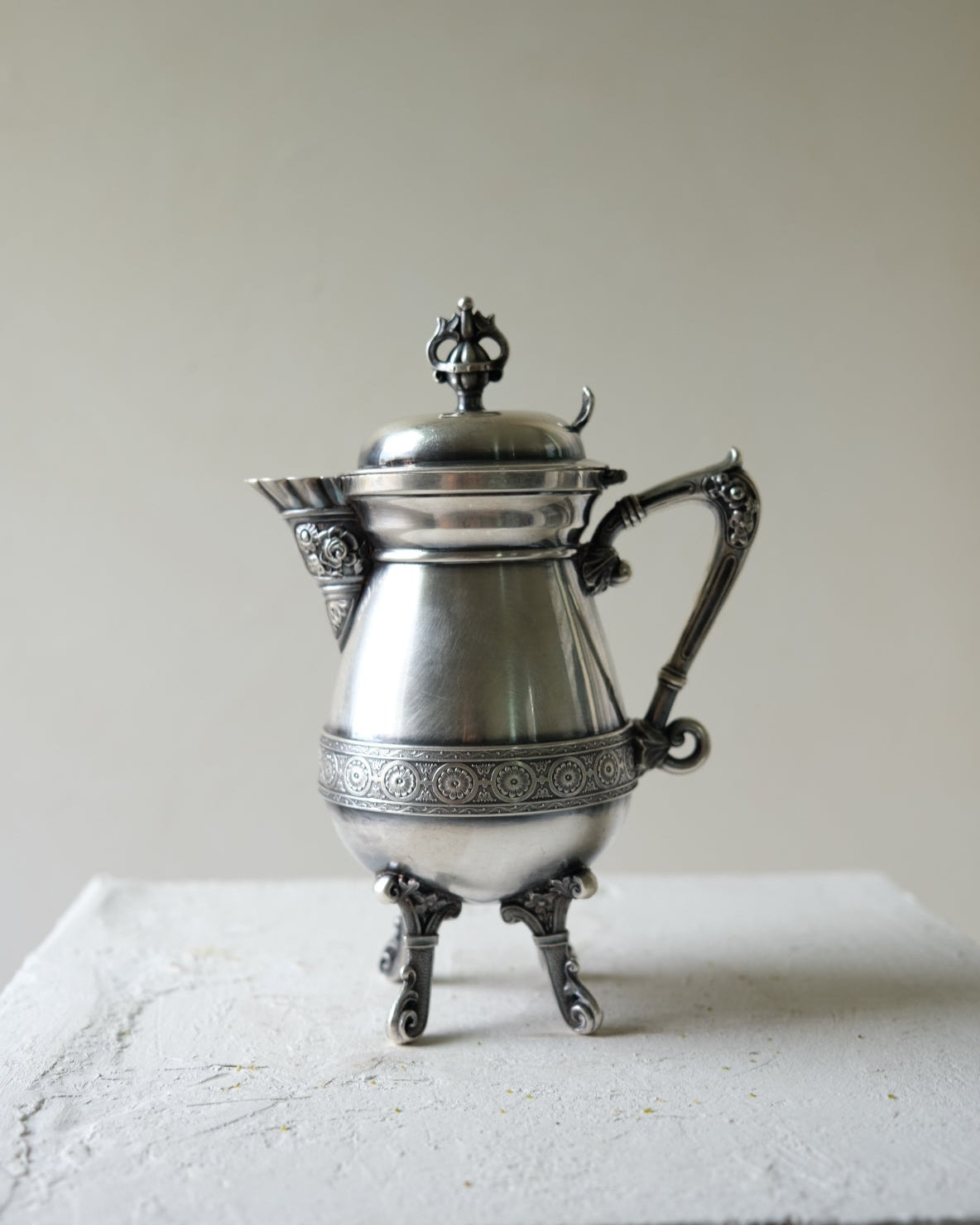 Victorian Silver-Plated Creamer
