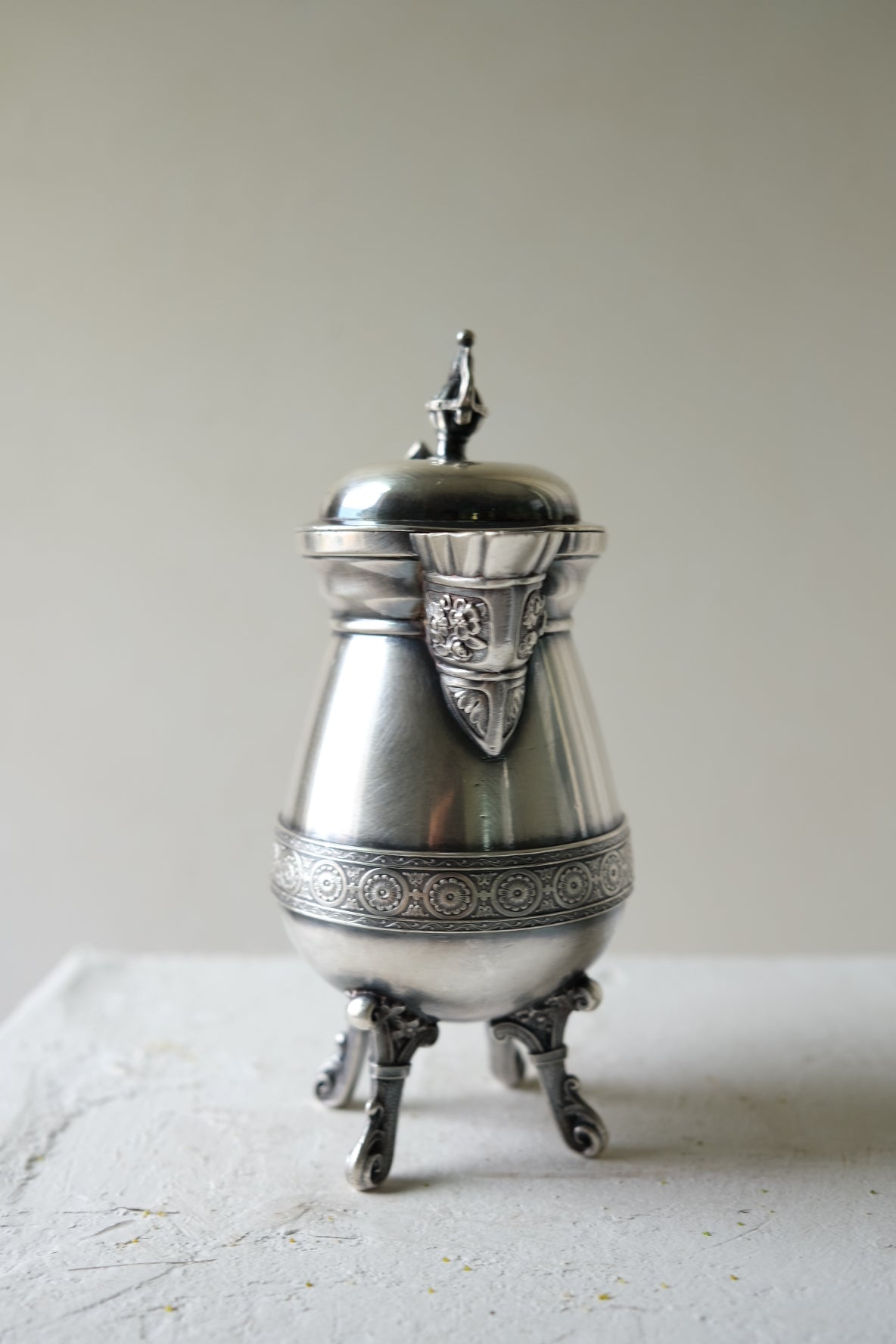 Victorian Silver-Plated Creamer
