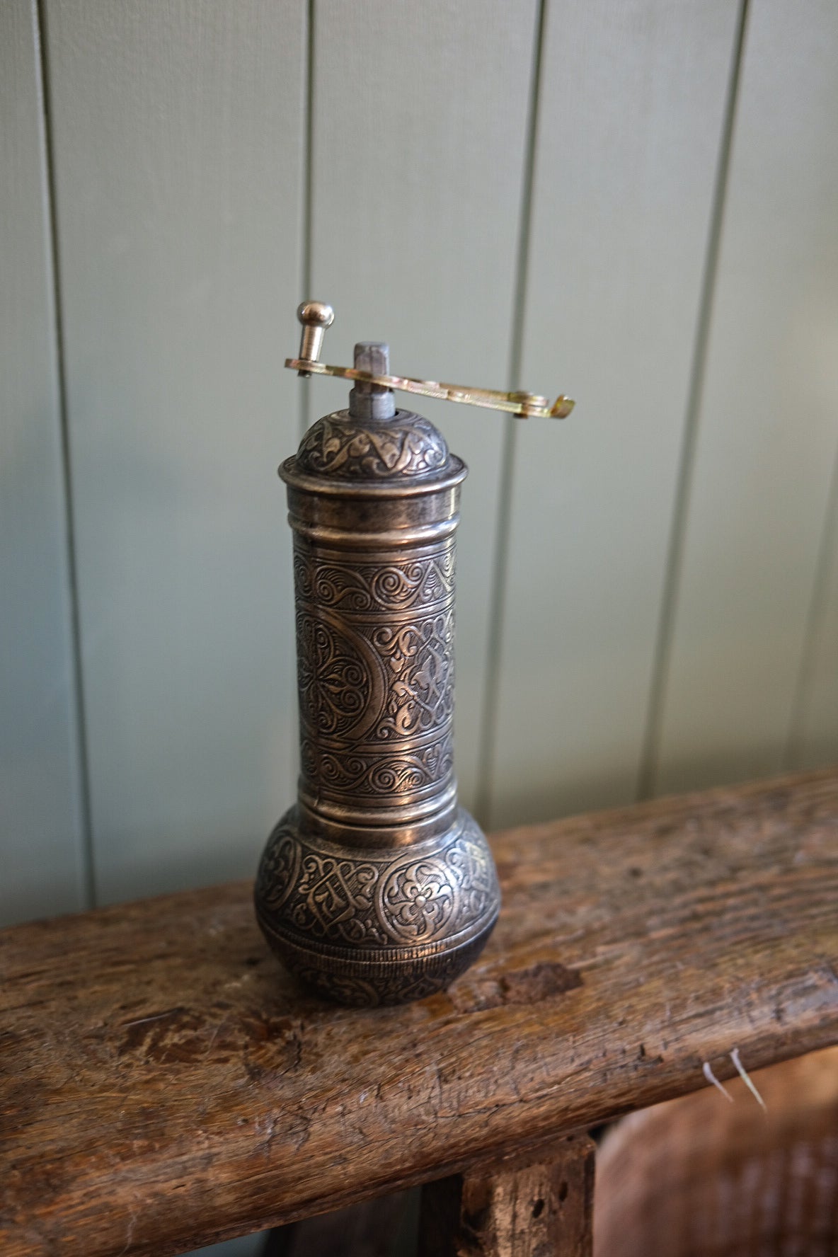 Vintage Brass Grinder