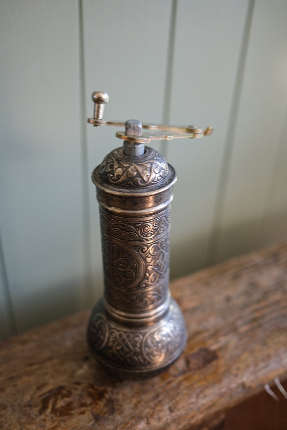 Vintage Brass Grinder