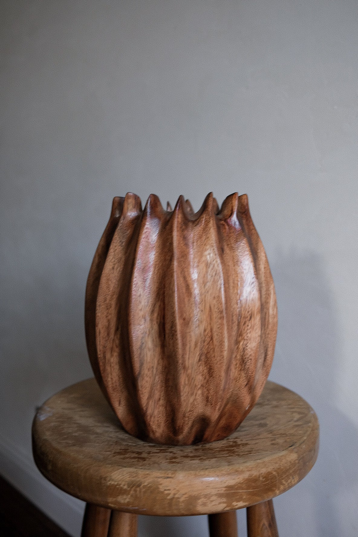 Tulip Bowl Brown