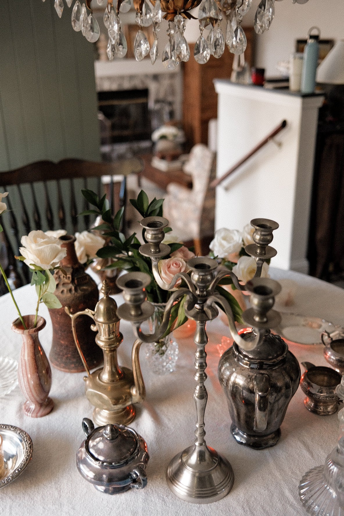 Vintage Silver Candelabra