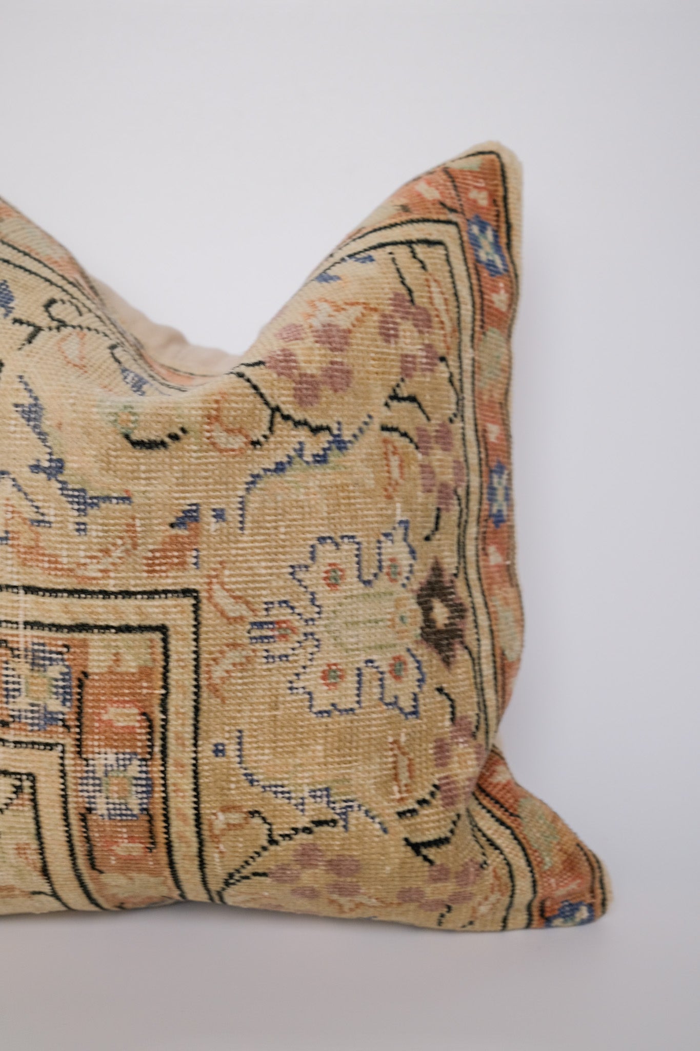 Patara Turkish Vintage Rug Pillow No.1