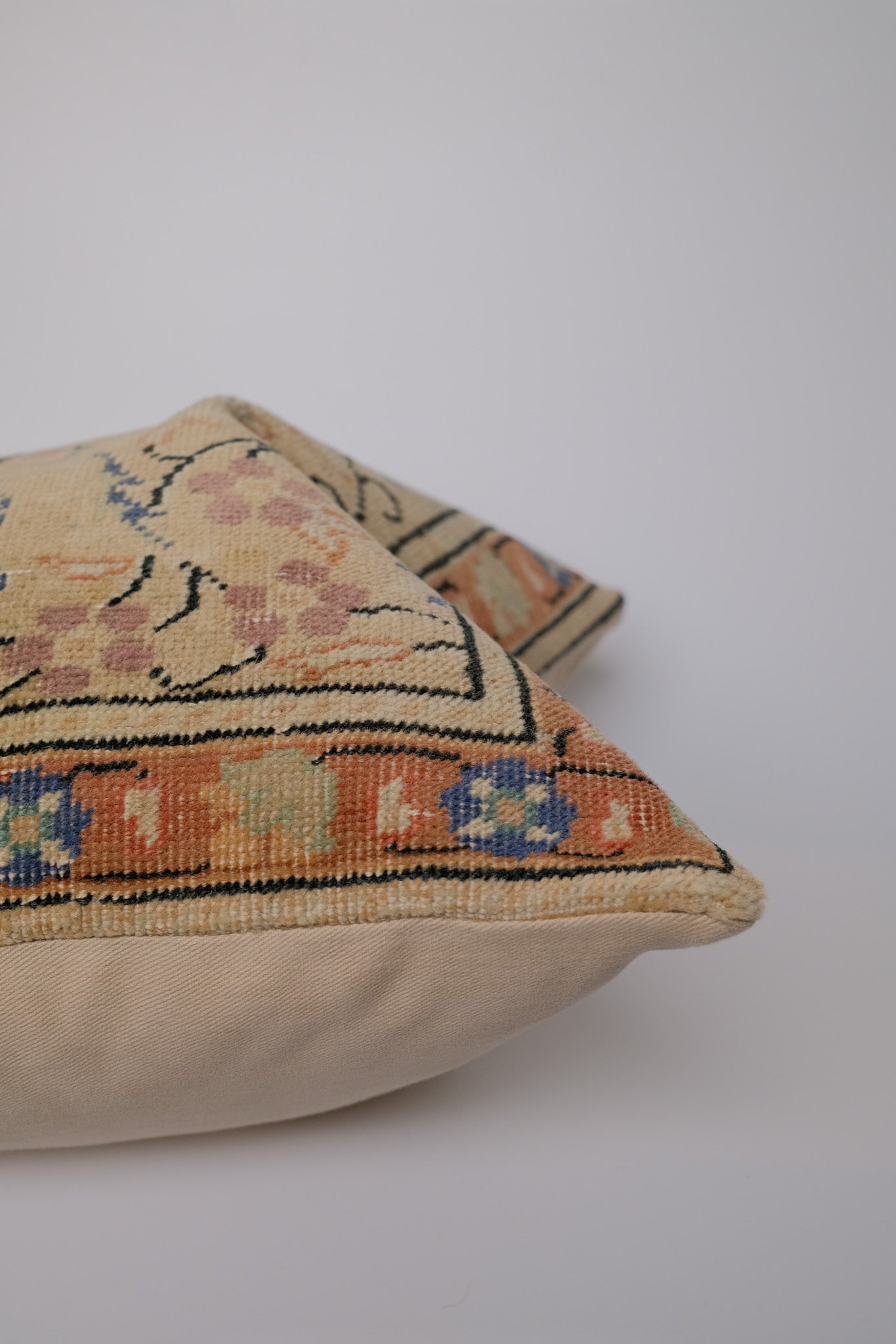Patara Turkish Vintage Rug Pillow No.1
