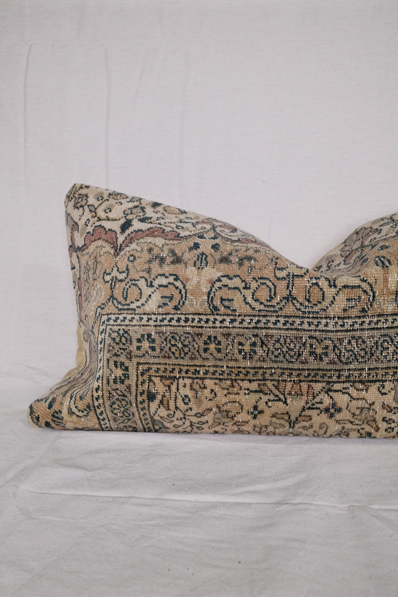 Suley Turkish Vintage Rug Lumbar No.3