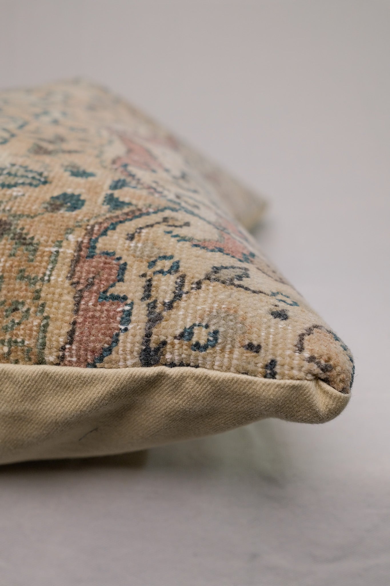 Suley Turkish Vintage Rug Lumbar No.3