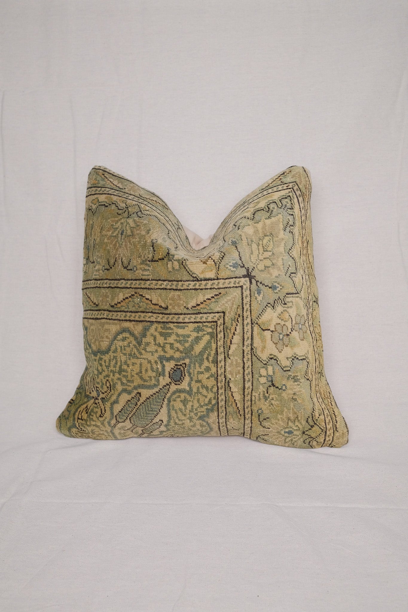 Ivy Turkish Vintage Rug Pillow No.1