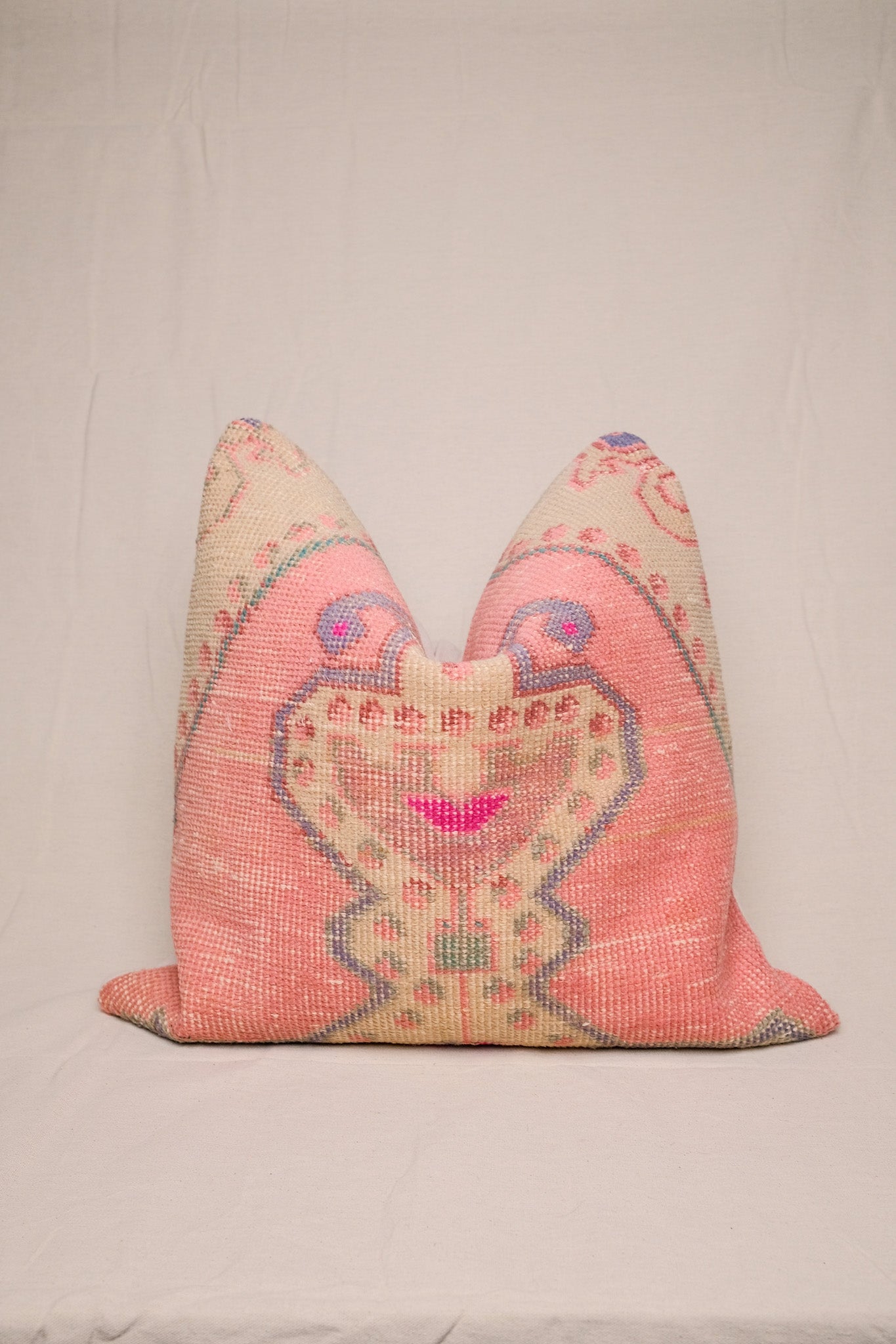 Cemal Turkish Vintage Rug Pillow