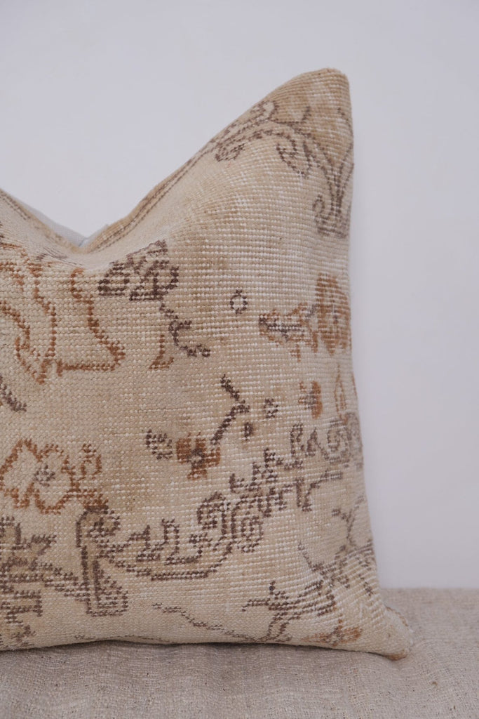 Lena Turkish Vintage Rug Pillow Kilim Pillow Twenty Third by Deanne 