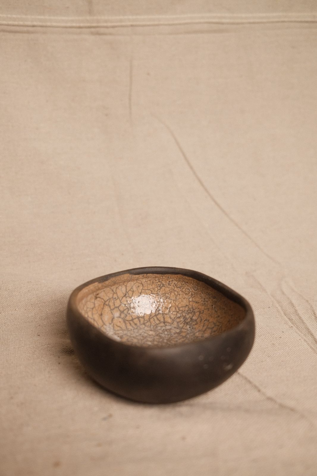 Glazed Barro Negro Small Bowl