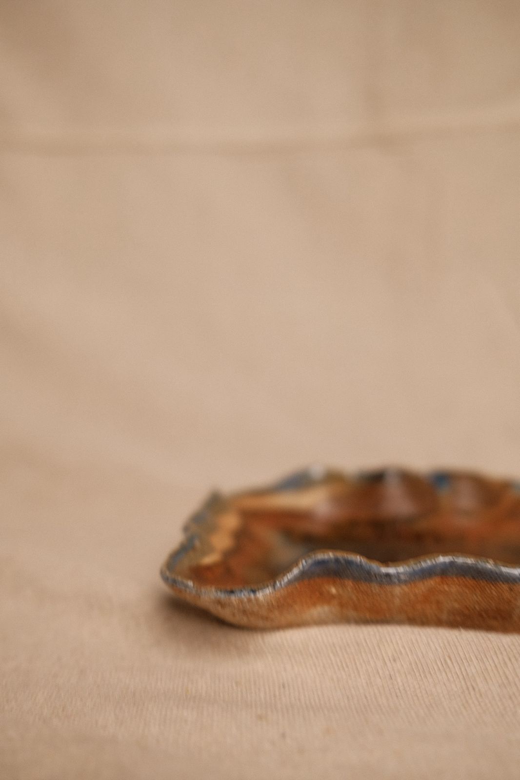 Tidepool Wave Ceramic Dish