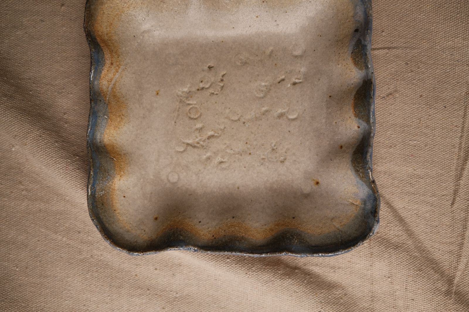 Tidepool Wave Ceramic Dish