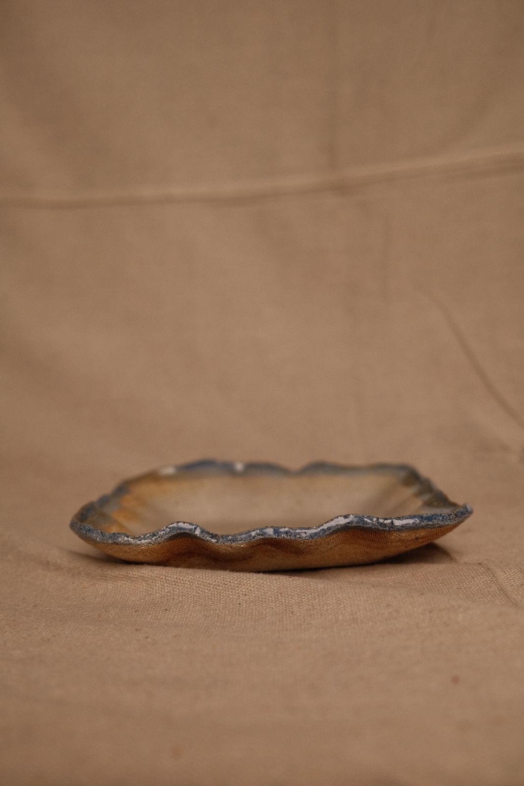 Tidepool Wave Ceramic Dish