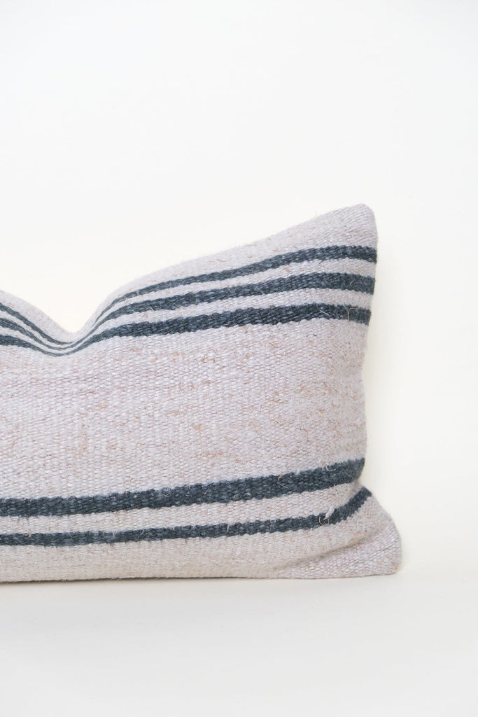 Agua Kilim Lumbar Kilim Pillow Twenty Third by Deanne 
