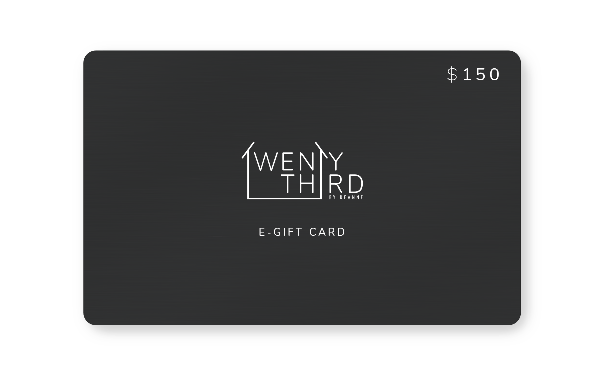 E-Gift Card Gift Cards Twenty Third by Deanne $150.00 