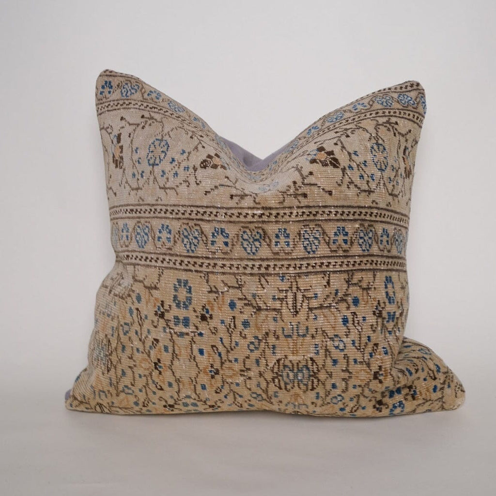Tulipa Turkish Vintage Rug Pillow No.3 Turkish Pillow Twenty Third by Deanne 