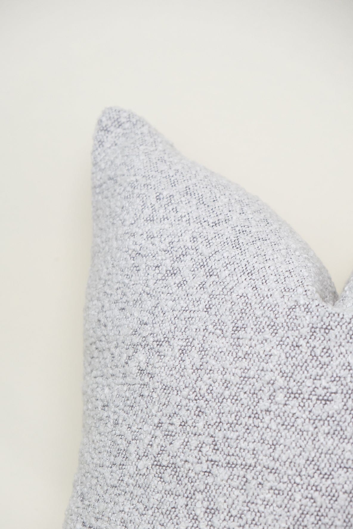 Boucle Pillow: Fog Classics Twenty Third by Deanne 