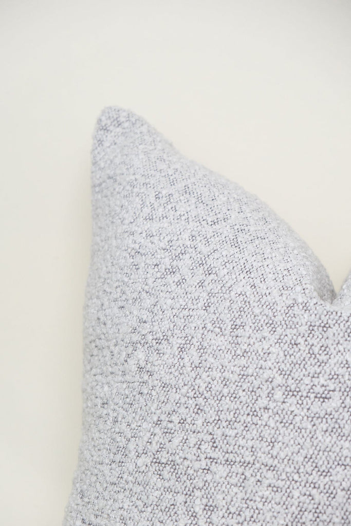 Boucle Pillow: Fog Classics Twenty Third by Deanne 