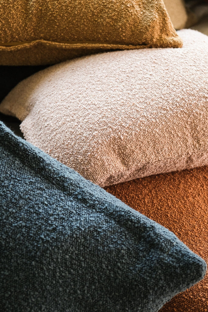 Boucle Pillow: Blueberry Classics Twenty Third by Deanne 