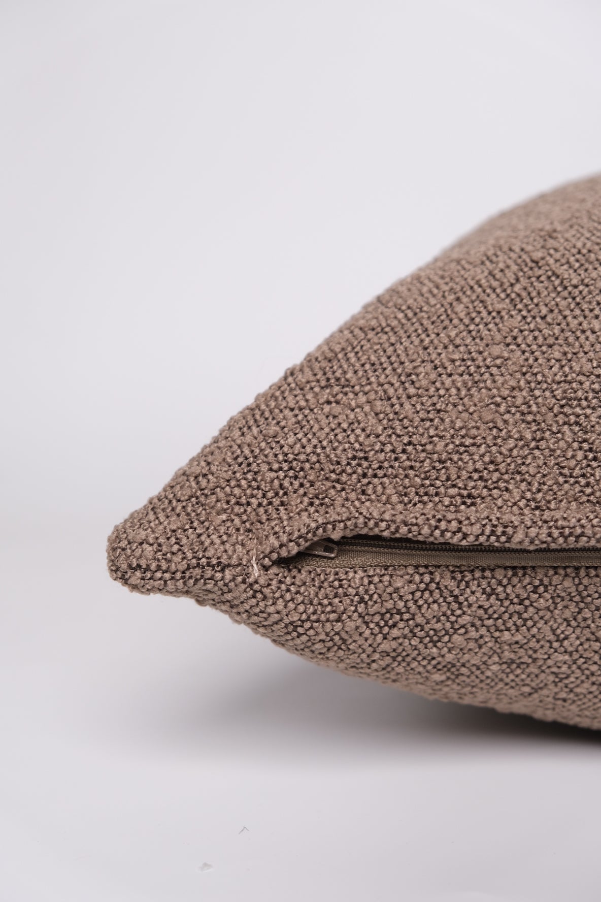 Boucle Pillow: Mud Classics Twenty Third by Deanne 