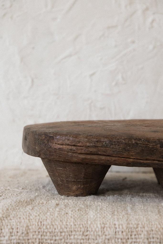 Vintage Chapati Board Vase Twenty Third by Deanne 