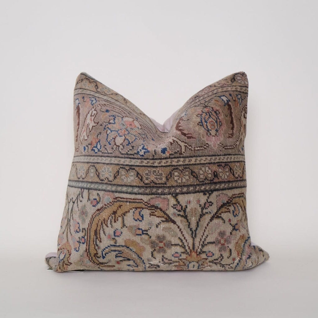 Jonah Turkish Vintage Rug Pillow No. 1 Turkish Vintage Rug Twenty Third by Deanne 18 x 18 I 
