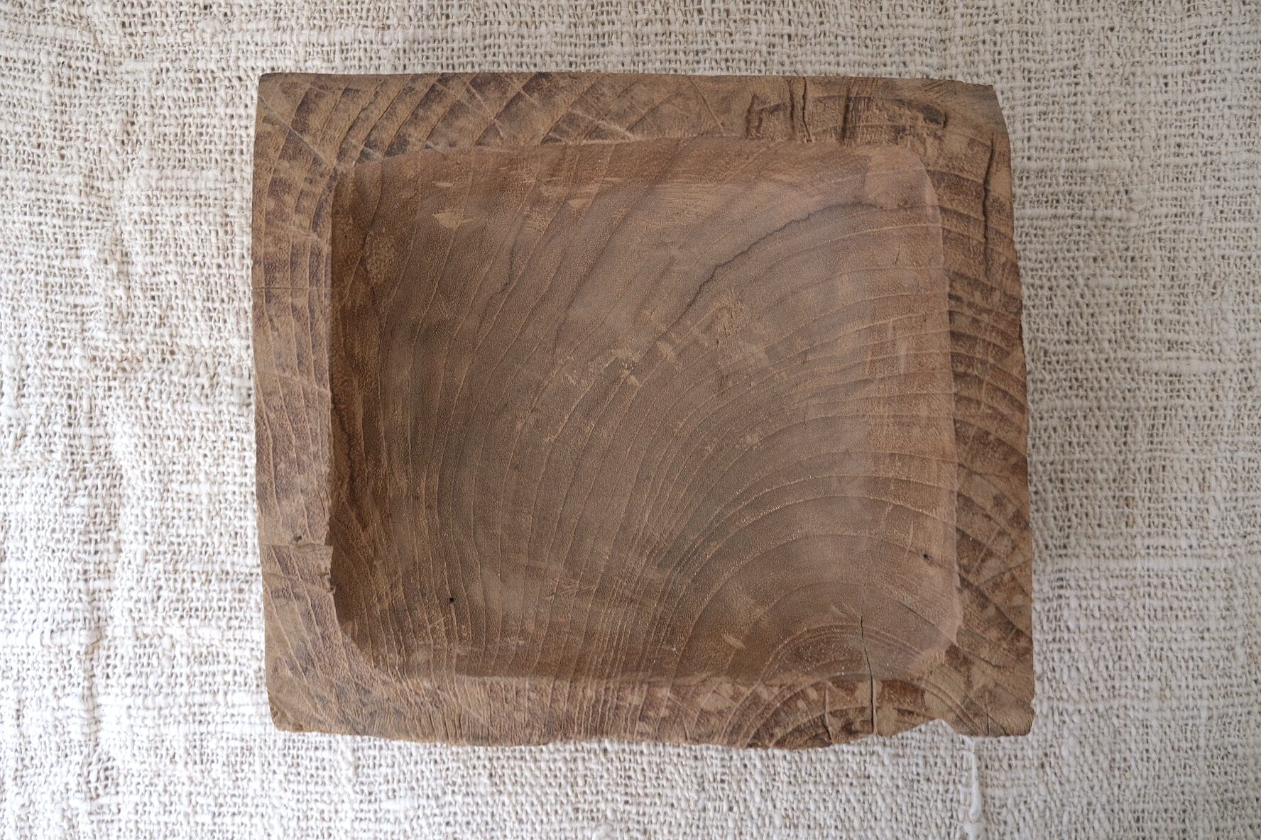 Betel Solid Teak Tray No°2 Vase Twenty Third by Deanne 