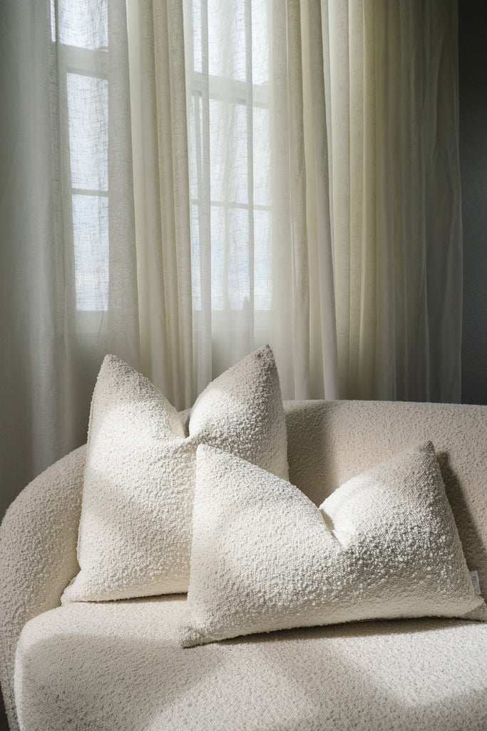 12x20 Oversize Boucle Metallic Lumbar Throw Pillow White/gray - Vcny Home  : Target