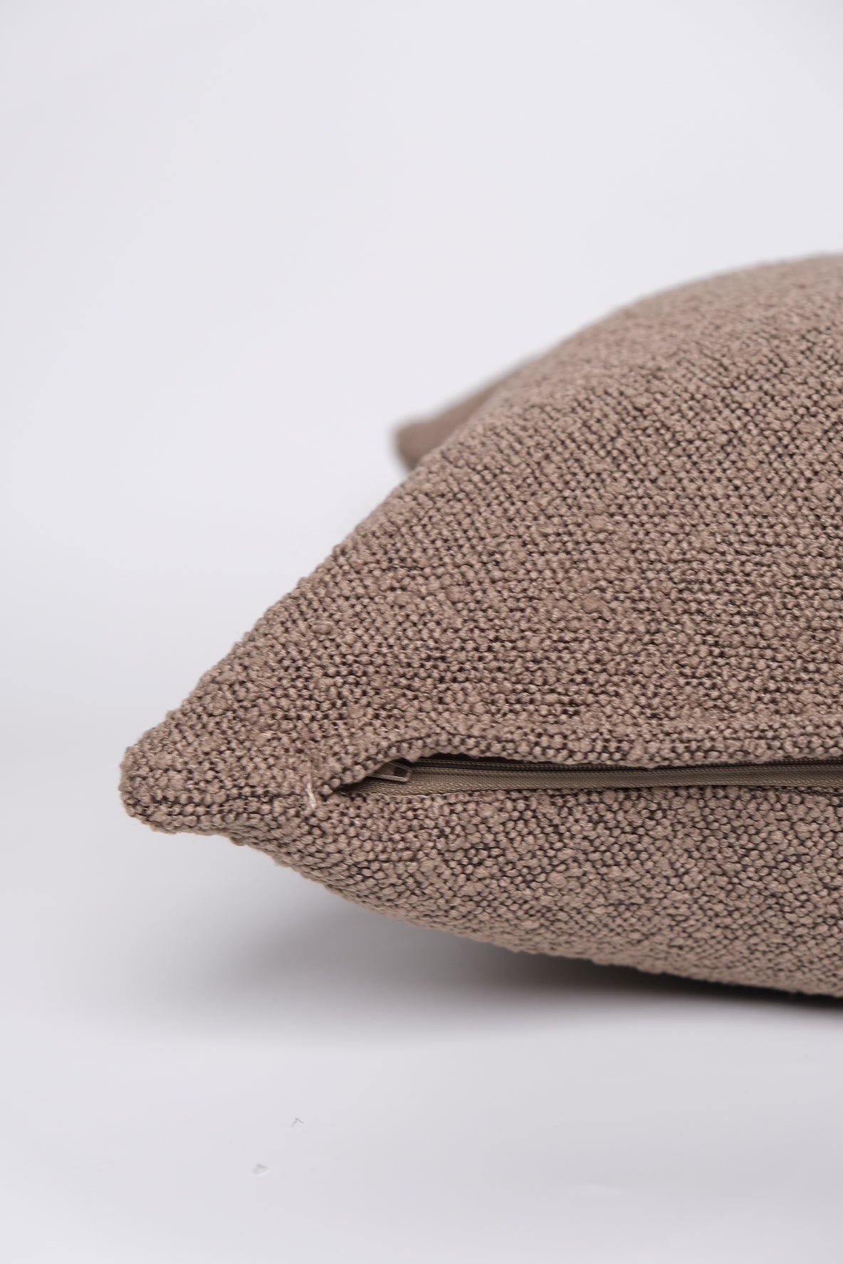 Boucle Pillow: Mud Classics Twenty Third by Deanne 