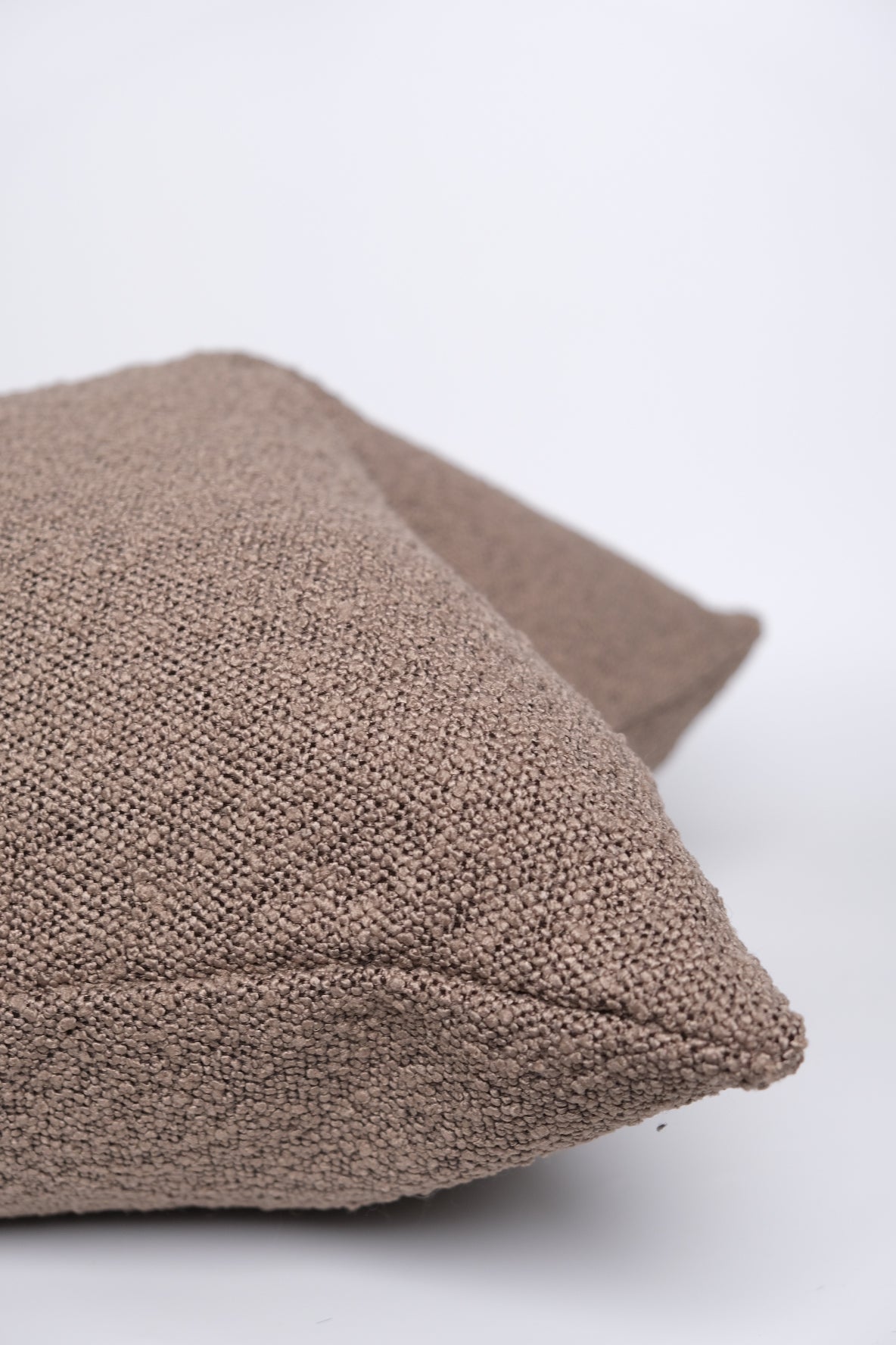 Boucle Pillow: Mud Classics Twenty Third by Deanne 