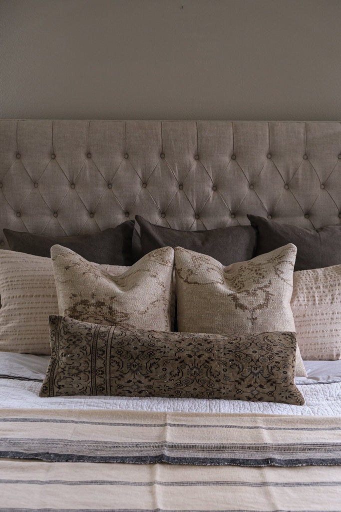 Charcoal Pillow Classics Twenty Third by Deanne 