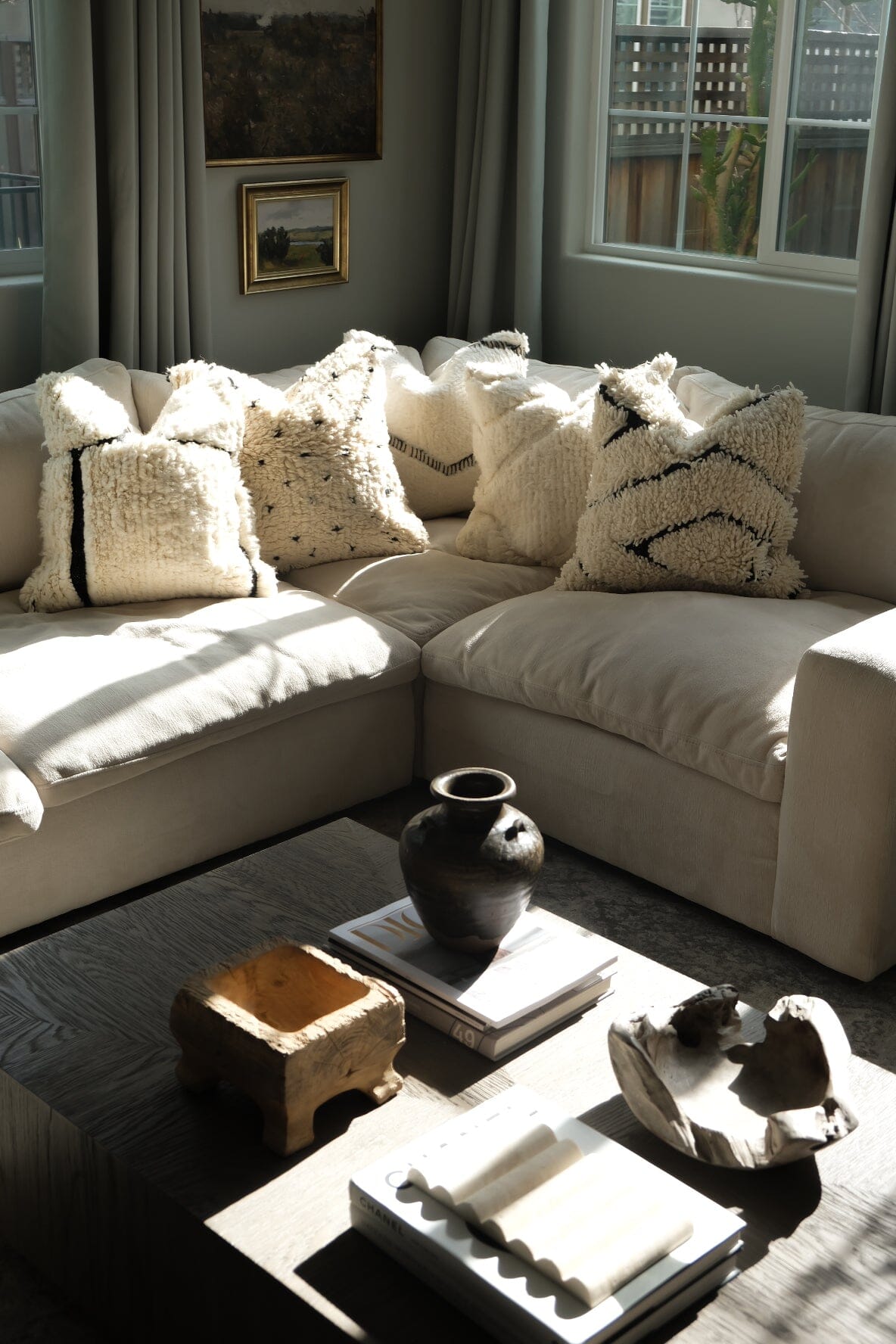 Restoration hardware moroccan pillows top