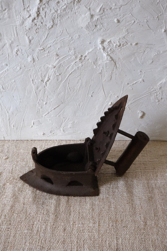 Antique 1800'S Iron Vase Twenty Third by Deanne 