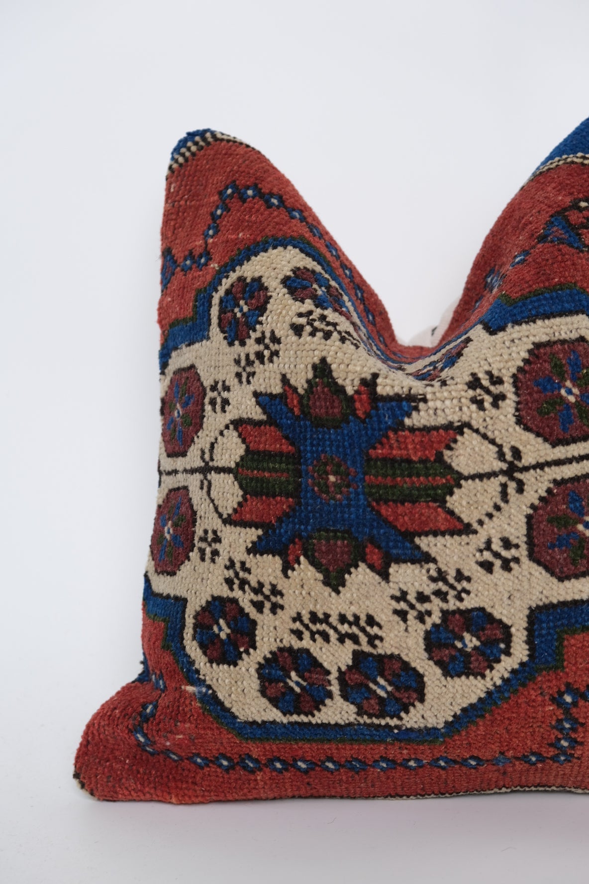 Zahra Turkish Vintage Rug Pillow Turkish Vintage Rug Twenty Third by Deanne 